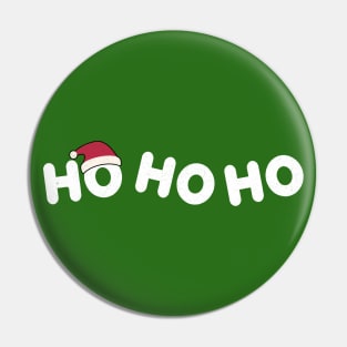 Ho Ho Ho Merry Christmas Pin