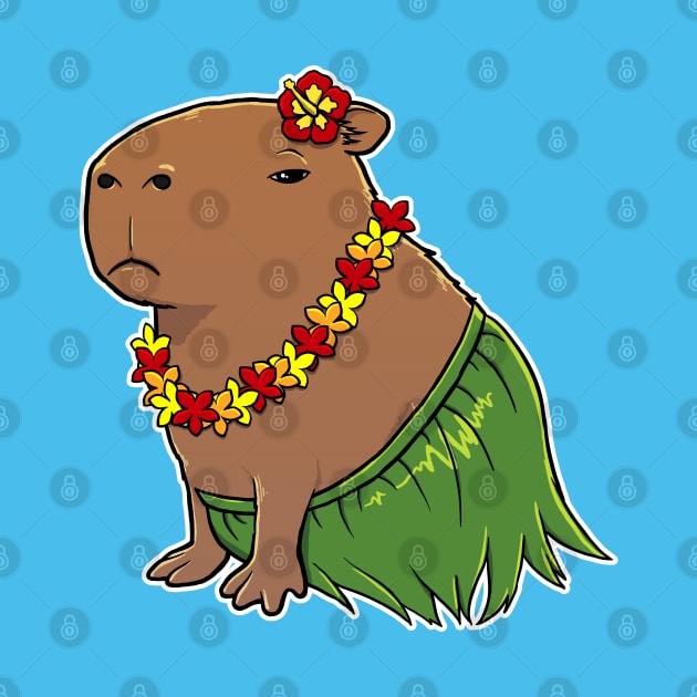 Capybara Hawaiian costume by capydays