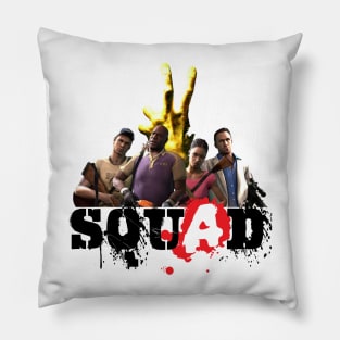 Left 4 Dead 2 Squad (black) Pillow