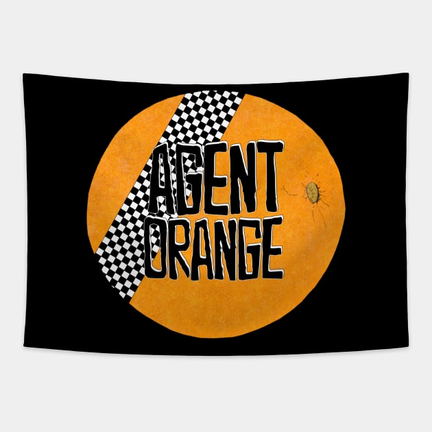 Agent Orange - Orange Peel. Tapestry by OriginalDarkPoetry