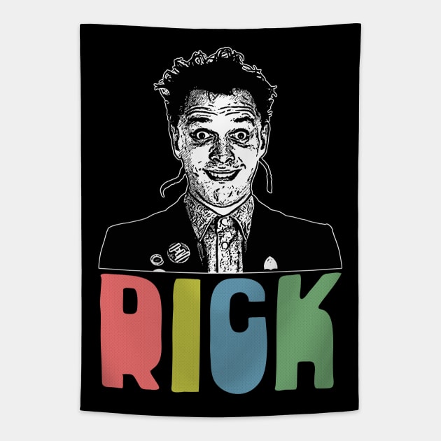 Rik Mayall / Rick The Young Ones FanArt Tapestry by DankFutura