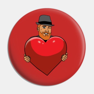 St Valentine's Day Pin