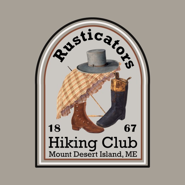 Lispe Rusticators Hiking Club by Lispe