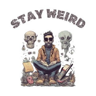 Stay Weird, Sarcastic, Funny Tee T-Shirt