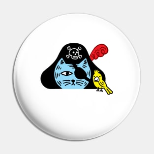 Pirate Kitty Pin