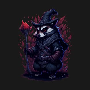 Wizard Raccoon - Mage Raccoon T-Shirt