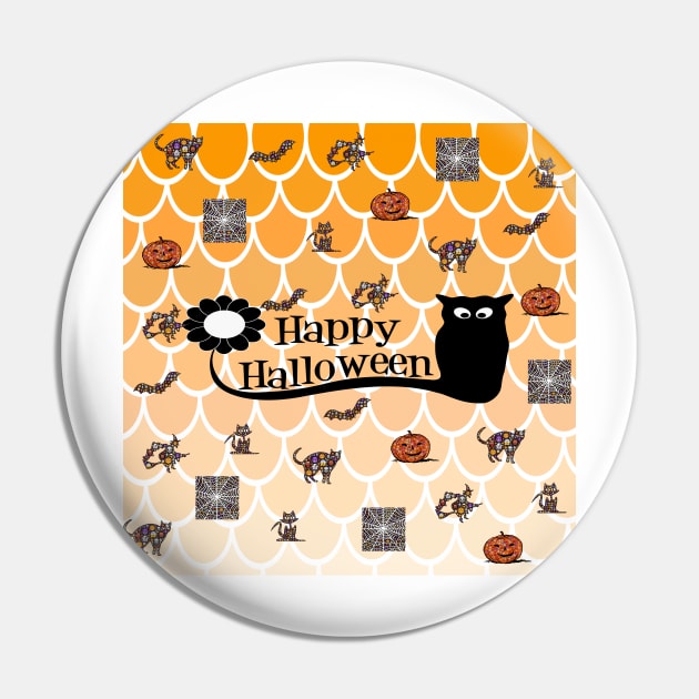 Halloween emoji Pin by Welshsparkle