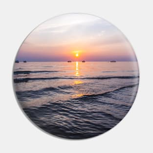 Tioman Island sunrise Pin