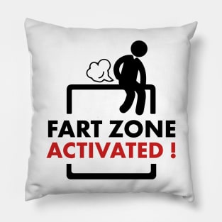 Fart zone activated ! Pillow