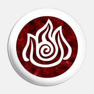 Avatar: The Last Airbender - Fire Symbol (Galaxy Design) Pin