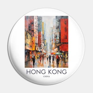 An Impressionist Painting of Hong Kong - China Pin