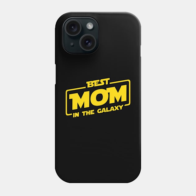 Best Mom In The Galaxy Phone Case by Scud"