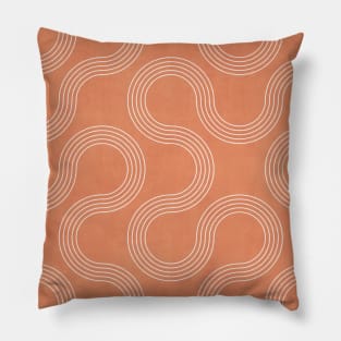 My Favorite Geometric Patterns No.32 - Coral Pillow