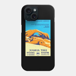 Joshua Tree National Park Arch Rock WPA Phone Case