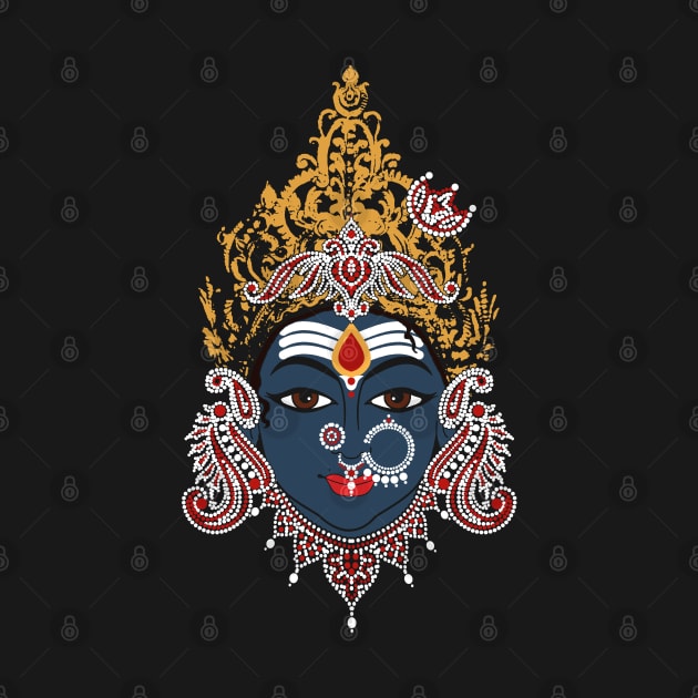 Goddess Kali by swarna artz