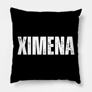 Ximena Name Gift Birthday Holiday Anniversary Pillow