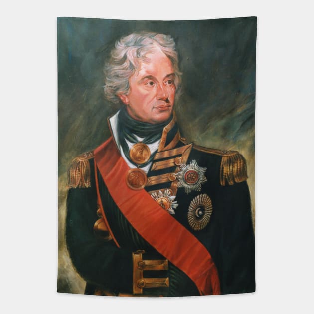 Lord Nelson Tapestry by WonderWebb