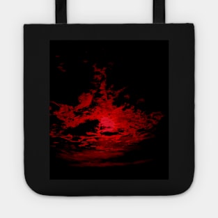 Red sky at night Tote