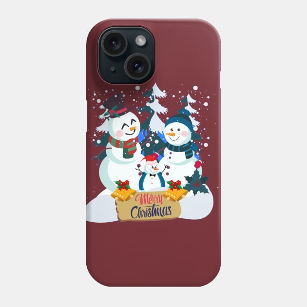 Merry Christmas Phone Case by RamsApparel08