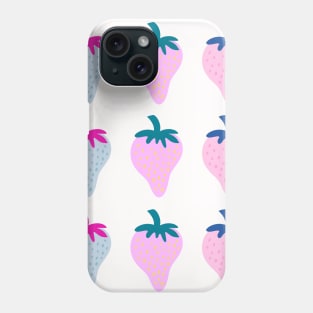 Colourful Strawberries Phone Case