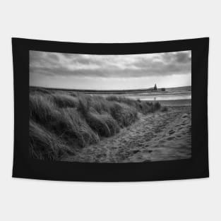 The path to the beach Tapestry