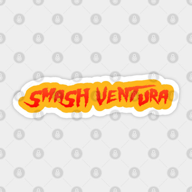 Smash Ventura Mania - Hulk Hogan Wwf - Sticker