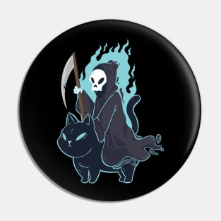 Halloween Grim Reaper Pin