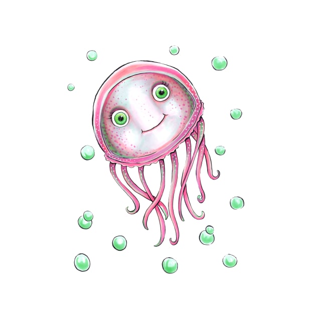 Adorable Jellyfish by obillwon