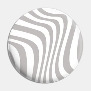 Silver Wavy Pattern #009 Pin