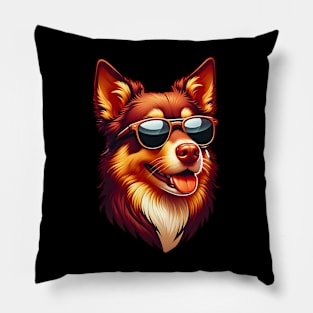 Cool Australian Kelpie Pillow