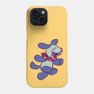 kobato blue dog ioryogi san romping around Phone Case