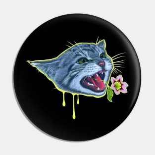 Here Kitty Kitty Pin