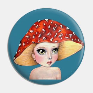 Mushroom Life Pin