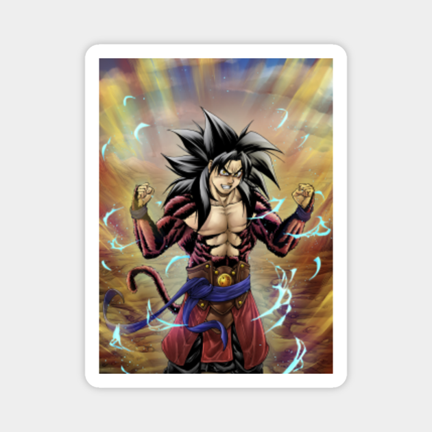 Goku ssj4 - Ssj4 Goku - Magnet | TeePublic Goku ssj4 - Ssj4 Goku - Magnet | TeePublic