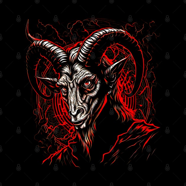 Satanic Goat by DankFutura