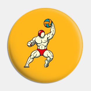 WaterPolo Sport Player Pin