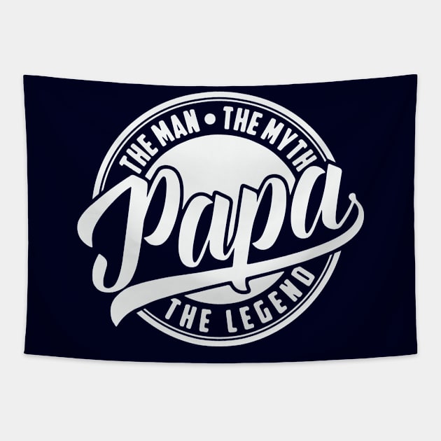 Papa The Legend Tapestry by Alvd Design