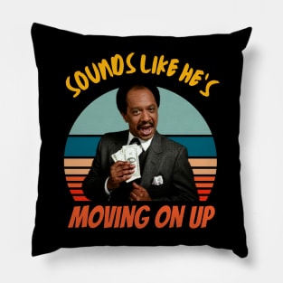 We’re movin on up Original Aesthetic Tribute 〶 Pillow