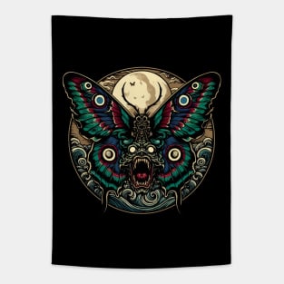 Anime monster green butterfly Tapestry