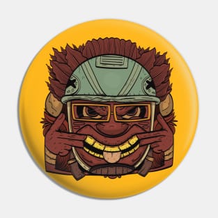 The crazy biker Pin