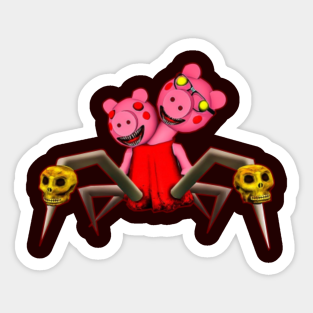 Piggy Roblox Nopor Roblox Stickers Teepublic