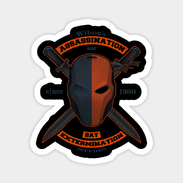 Deathstroke S Mercenary Services Deathstroke Magnet Teepublic