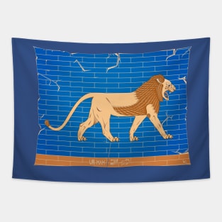 Babylonian Lion Tapestry