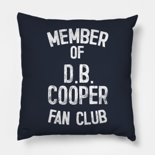 DB Cooper Fan Club Pillow