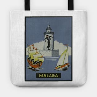 Málaga | Travel | Vintage | Andalusia Spain Europe Tote