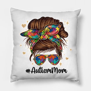 Autism Mom Autism Awareness Gift for Birthday, Mother's Day, Thanksgiving, Christmas Pillow