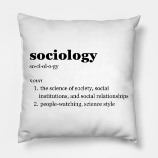 Sociology Pillow