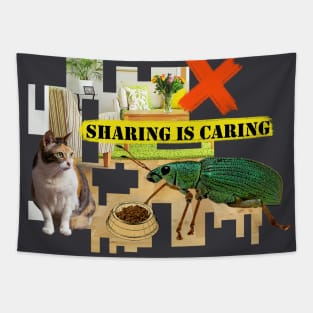 Sharing is caring Tapestry