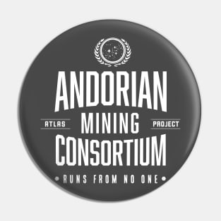 Andorian Mining Consortium Pin