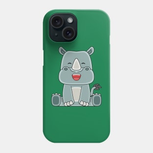 rhinoceros Phone Case